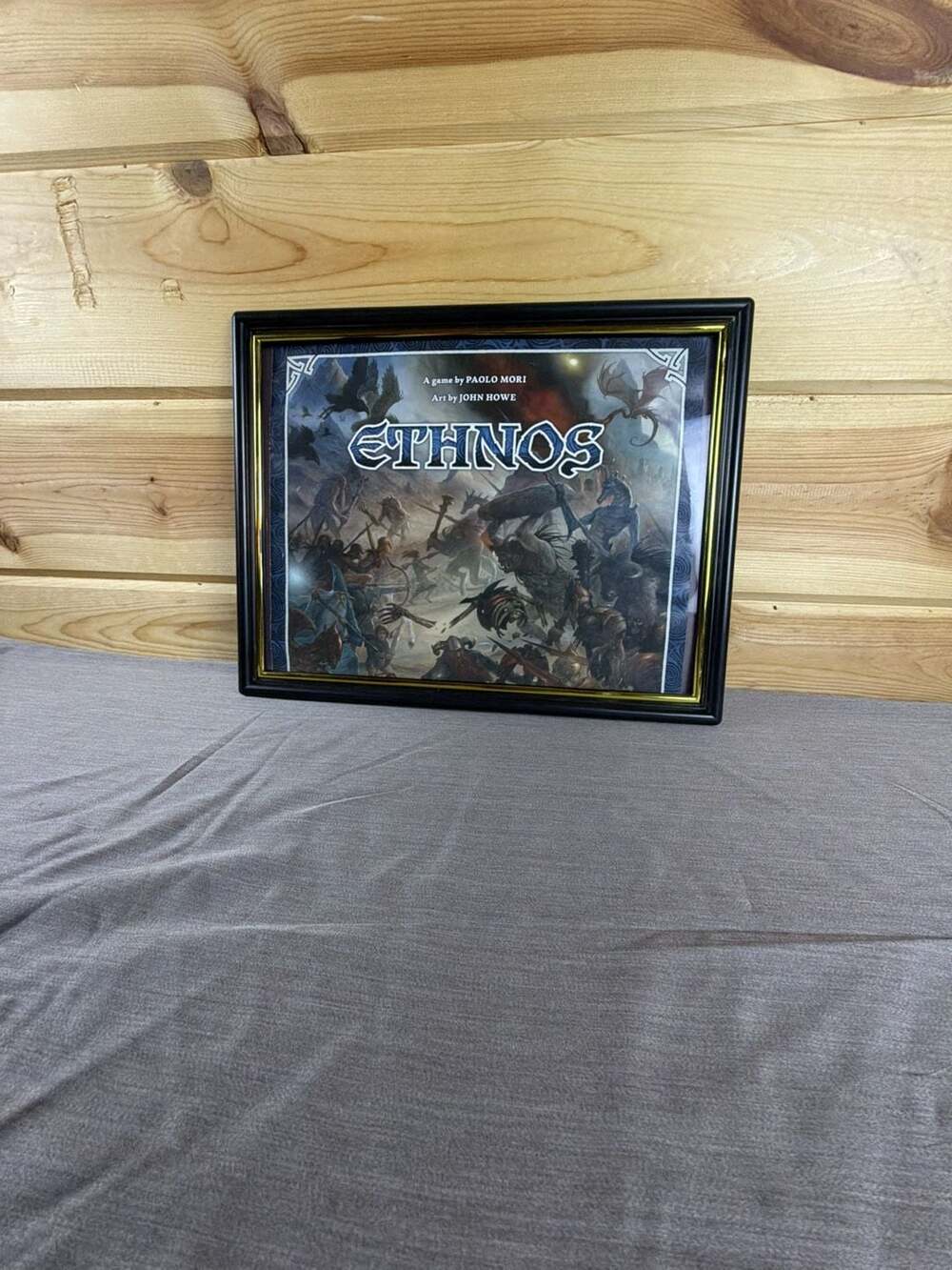 Ethnos Board Game Art Print Framed Paolo Mori John Howe CMON